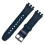 Premium Silicone Swatch Watch Strap Replacement NavyBlue 16 mm 1
