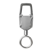 Einziehbarer Schlüsselanhänger - Zinklegierung Anti-Verlust Angel-Lanyard Schlüsselring