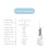 Hydropulseur Électrique Portable Rechargeable USB avec 5 Embouts White 8