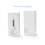 Hydropulseur Électrique Portable Rechargeable USB avec 5 Embouts White 9