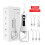 Hydropulseur Électrique Portable Rechargeable USB avec 5 Embouts White 1