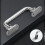Heavy-Duty Folding Handle 150mm – Stainless Steel Polished Solid-Cast Industrial Pull Handle 5