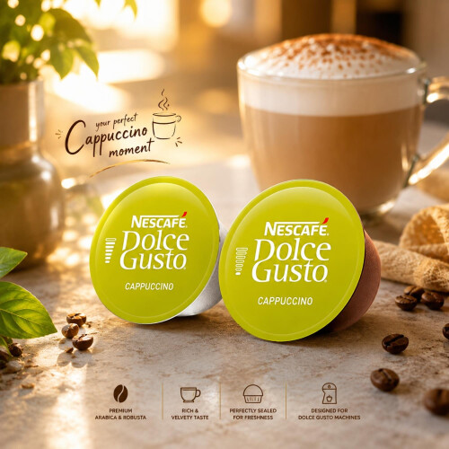 Nescafe Nescafe Dolce Gusto Coffee Pods 3 Box Bundle Flat White + Cappuccino + Latte 2