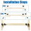 Stair Measuring Ruler, Adjustable Step Template Tool, Suitable for Home Decorating, Renovation, Staircase Installation 6