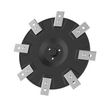 Blade Discs + 8Pcs Blades for Yuka 2,500 600 700 800 Lawn Mower Robot Blade Disc Lawn Mower Parts