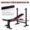 Adjustable Weight Bench Set, 250KG Foldable Workout Bench Press for Strength Training Home Gym 3