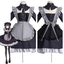 (L, Female) Anime Kitagawa Marin For Men And Women Kimono Ta Maid Dress Halloween Carnival Costume Suit Z