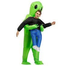 (Kids) Halloween Anime Inflatable Dragon Flamingo Polar Bear Cosplay Costume Adult Role Playing Christmas Carnival Party Alien Clothing Style 8