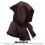 (brown) Witch Reversible Hood Cape Halloween Medieval Magic Wizard Cloak Cosplay Hat Us 3