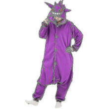 (XL) Gengar Kostuum Pyjama voor het hele lichaam Halloween Kerst Eendelig Kigurumi voor mannen en vrouwen