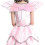 (L) Halloween Roze Feeënkostuum Peetmoederkostuum 4