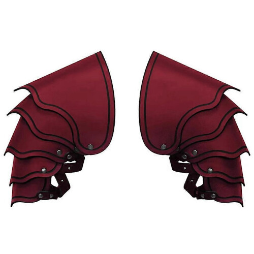(Green) Men Shoulder Armor Steampunk Armor for Halloween Cosplay 1