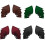 (Green) Men Shoulder Armor Steampunk Armor for Halloween Cosplay 3