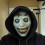 (White) Horror Mask Exorcism Mask Halloween Horror Demon Creative Mask 5