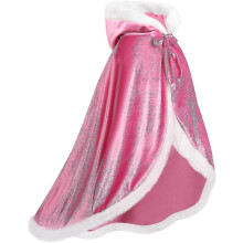(120cm, Pink) Reversible Cape For Adults And Kids, Easter Halloween Christmas Cloak Fancy Dress Vampire Witch Wizard Role Play Cloak