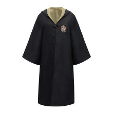 (XL, Hufflepuff Magic Robe) Halloween Premium Cosplay Robe Costume Hooded Dress Adult Unisex Costume - JA