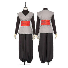 (L) Anime Super Son Goku Black Zamasu Kai Cosplay Costume Outfits Halloween Carnival Suit-r