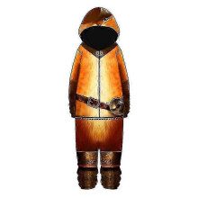 (L 170cm, 1) Kater aus dem Gestiefelten Kleid Cosplay Halloween Show Gleiches Kostüm für Männer und Frauen Cosplay Einteiler Hausanzug Sweatshirt