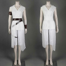 (M) Rey Cosplay Kostuums Witte Complete Set Halloween Verkleedkostuum Carnaval Kostuum voor Dames