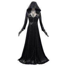 (XS) Evil Village Cosplay Kostuum Vampier Dame Jurk Outfits Halloween Carnaval Pak - JA