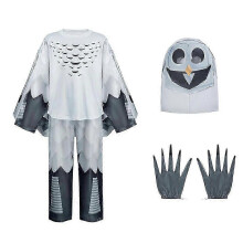 (170) 99 Nächte im Wald Hirschkostüm Eule Wald Cosplay Kostüm Halloween Tier Oberteil Hose Maske Handschuhe Cosplay Kostüm