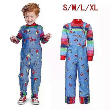 (M) Chucky-Kostüm für Kleinkinder, Halloween-Kostüm, Unisex