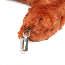 (kleine staart) Eekhoornkostuumset met eekhoornoren, hoofdband en eekhoornstaart, accessoires voor Halloween, verkleedfeestjes en een klein staartje.