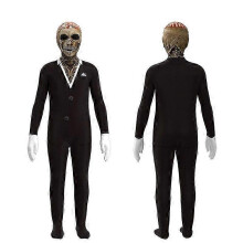 (XXL, Kinderen) Skeletpak Cosplay Kostuum Schedelpak Uniform Halloween Kostuum voor Volwassenen en Kinderen