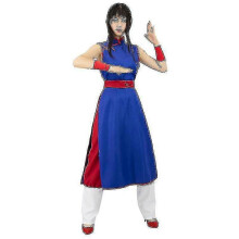 (M) Anime Chichi Cosplay Costume Adult Costume Dress Chinese Kung Fu Set High Quality Halloween Cosplay Costume Chichi Flight Wear