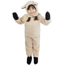 (110, oveja) Disfraz de oveja para niños, traje de cosplay de animales, ropa para actuaciones de Halloween y bailes, suave y cómodo.