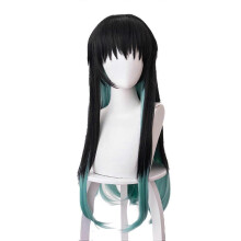 (M, Perücke) Cosplay-Perücke Herrenkostüm Demon Slayer Outfit für Erwachsene Männer und Frauen Halloween Karneval Kostüm - DSW