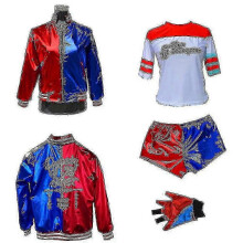 (M) Harley Quinn Suicide Squad Cosplay Kostüm Damen Halloween Party Kostümset