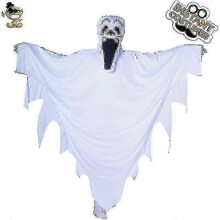 (Children S 104-116cm) Halloween Adult And Children White Ghost Cosplay Party Costumes Ghost Parent-child Halloween Costumes