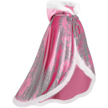 (110cm, Pink) Reversible Cape For Adults And Kids, Easter Halloween Christmas Cloak Fancy Dress Vampire Witch Wizard Role Play Cloak - JA