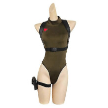 (S, Female) Game SF Fighter 6 Cammy White Cosplay Jumpsuit Costume Hat Socks Women Fantasia Outfits Halloween Carnival Party Disguise Suit