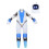 (140 cm) Astro Bot Cosmic Robot Cosplay Halloween Kostüm 4