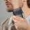 Mini rasoio elettrico portatile da uomo con display digitale a LED 2