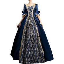 (Small, Z2-dark Blue) Halloween Renissance Dresses Women's Dress Plus Size Medieval Ball Gowns Halloween Costumes for Women Victorian Dress