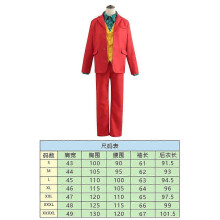 (S, Hombres) Disfraz de Joker para Halloween, traje de cosplay del personaje de la película de DC para hombres, mujeres y niños.