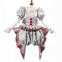 (XL, A) Horrorclownkostuums voor dames, Halloween, cosplay, carnaval, feest, verkleedpartij