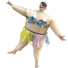 (1052) Halloween Cosplay Inflatable Costumes Funny Fancy Party Ballerina Dress Birthday Gifts Show Ballet Dance Suit High Quality-YH