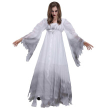 (M) Horror-Zombie-Kostüm, Halloween-Geist-Zombie-Kostüm, weibliches Geisterkostüm, Vampirbraut-Spiel-Geisterfestival-Kostüm