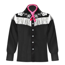 (M) Halloween Cowboy Costume with Scarf Adult Men 80s 90s Disco Dress up Costums