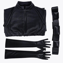 (XL, ohne Brille) Catwoman Cosplay-Kostüm, Ganzkörper-Jumpsuit-Set, Halloween-Cosplay-Kostüm, sexy Streetstyle