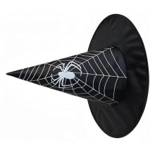 (Spinnennetz-Hexenhut) Halloween-Hexenhüte für Damen, Hexenhut-Kostüm für Halloween-Maskenball