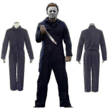 (M) Halloween Moonlight Panic Michael Myers Halloween Costume Costume