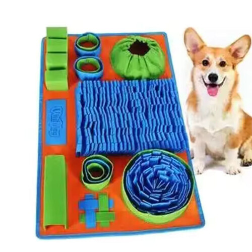 Interactive Pet Snuffle Mat for Slow Feeding & Training 1