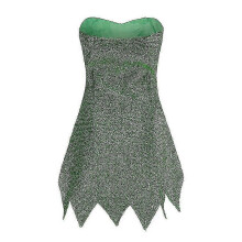 (XL) Pixie Tinker Bell Halloween Princess Cosplay Dress Tinkerbell Costume Wxcteam