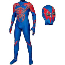 (190) Disfraz de Spiderman Zentai para hombre, ideal para fiestas de Halloween, con máscara incluida.