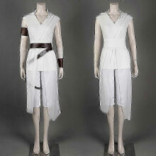 (3XL) Star Wars Cosplay Kostuum Wit Complete Set Halloween Verkleedkostuum Carnaval Outfit voor Dames - DSW